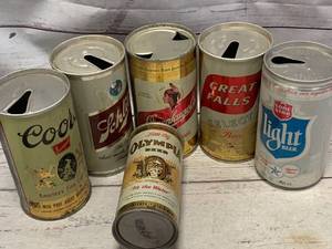 lot 98 image: Vintage Beer Can Lot