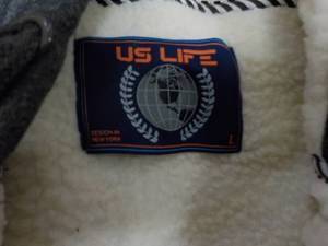 US Life Lined Hooded Sweatshirt Siz...