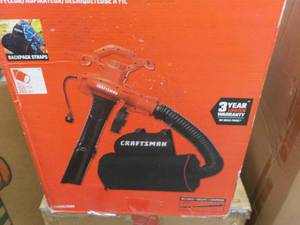 Craftsman 12.0 amp Corded Blower Va...