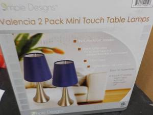 Valencia 2 Pack Mini Touch Table La...