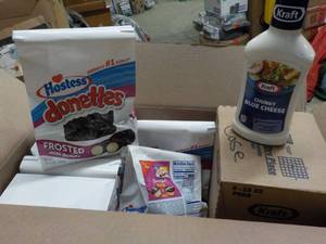 6 Bags Hostess Donettes and 6 Bott...