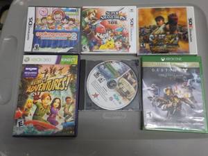 Nintendo and Xbox Games...