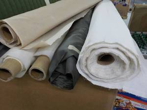 Rolls of Fabric- widths and lengths...
