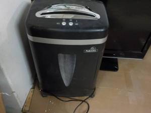 Fellowes Shredder side panel is dam...