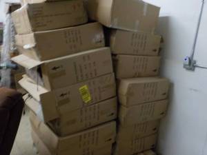 Pallet of returns for repair and pa...