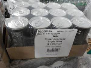 12 - 6 oz cans Triple Shot super ex...