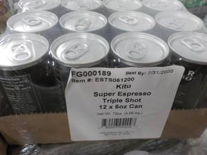 12 - 6 oz cans Triple Shot super ex...