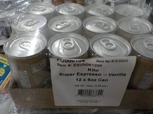 12 - 6 oz cans Vanilla super expres...