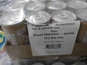 12 - 6 oz cans Vanilla super expres...