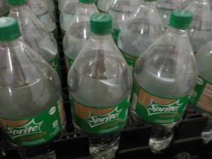 8 - 2 Liter Bottles Sprite Ginger...
