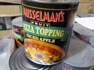 7.2 lb. can Musselmans Diced Apple...