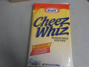 6.5 lb. Bag Kraft Cheez Whiz - refr...