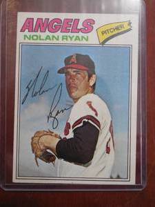 lot 45 image: 1977 Topps Nolan Ryan #650 Excellent Condition LK