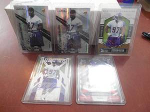 lot 106 image: (5) 2010 Everson Griffen Autograph Rookie Cards LK