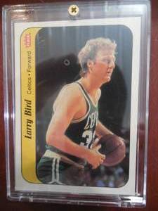 lot 116 image: 1986 Fleer Larry Bird Sticker #2 Near Mint LK