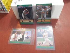 lot 127 image: 1992 Score The Franchise (4) Card Set Mickey Mantle, Stan Musial & Carl Yastrzemski LK