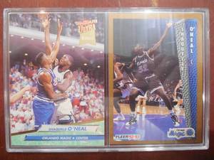 lot 194 image: 1992 Ultra & Fleer Shaquille ONeal Rookie Cards LK