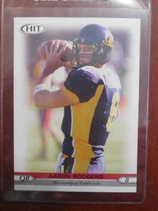 lot 205 image: 2005 Sage Hit Aaron Rodgers Rookie Card #8 LK
