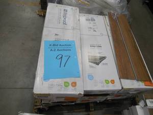 lot 97 image: Blue Ridge Oak 4.72 in. W x 28.35 in. L Herringbone Luxury Vinyl Plank Flooring (290 sq. ft)