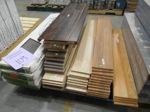 lot 109 image: PALLET LOT OF STAIR RISERS AND CAPS