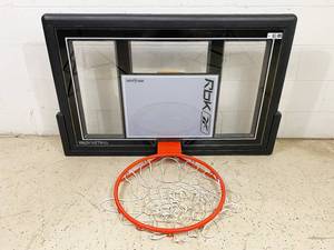 lot 342 image: Reebok RBK Basketball Hoop 48 Shatter Guard Black Fusion