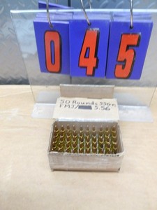 5.56 ammo. 50 rounds. As shown.