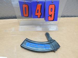 7.62 x 39 sks clip. As shown.