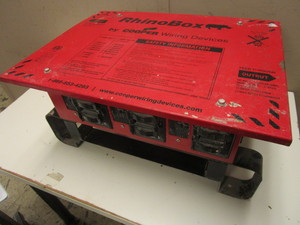 lot 111 image: RHINO BOX PORTABLE POWER CENTER