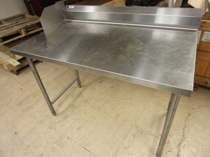 lot 118 image: STAINLESS-STEEL COMMERCIAL COUNTER, NSF-CERTIFIED