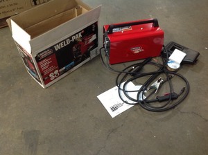 Lincoln Electric 88 Amp Weld Pack HD Flux-Core Wire Feed Welder for Welding up to 18 in. Mild Steel, 115-Volt see pictures