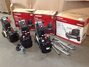 Lot of  Husky 8 Gal Compressors in working condition see pictures
