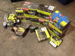 Lot of assorted Ryobi Tools used see pictures