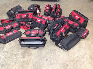 Large lot of Husky Tool Bags see pictures