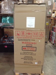 HUSKY Welded 54 in. W x 75 in. H x 19 in. D Steel Garage Cabinet Set in Black (3-Piece) NOT USED SEE PICS