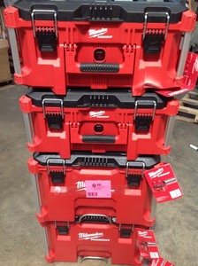 Milwaukee PACKOUT Modular Storage System see pictures