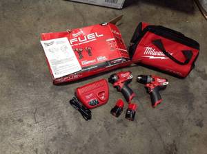 Milwaukke 2598-22 M12 FUEL 2-Tool Combo Kit  see pictures
