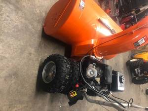 45 in. Commercial 420 cc Electric Start Two-Stage Gas Snow Blower with Headlight, Bonus Drift Cutters and Clean-Out Tool For parts or repair