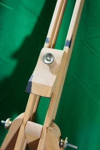 lot 80 image: Portable Folding Wooden Artists Easel