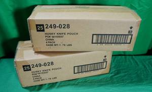 lot 131 image: Husky Knife Pouches- 2 Cases of 4 Each