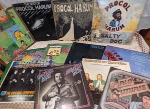 lot 56 image: Obscure Collection of Albums