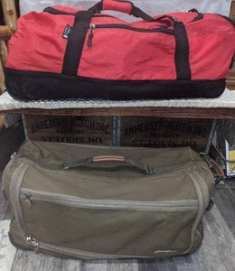 lot 89 image: Quality Eddie Bauer & TPRC Rolling Duffel Bags