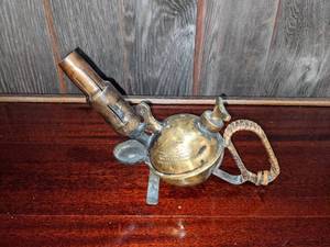 lot 16 image: Antique Max Sievert Soldering Lamp