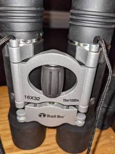 lot 120 image: Trail-Tec Binoculars and Falcon Filet Knife