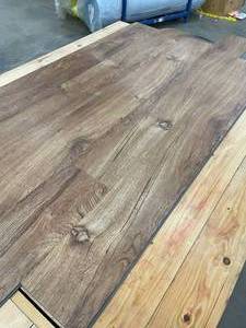 lot 95 image: 315 SF Shaw River Rock Plank Rainforest Teak Luxury Vinyl Plank Flooring - Floating Click