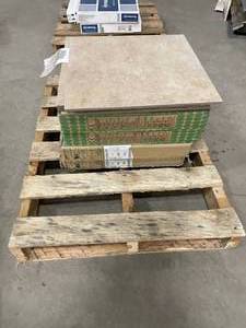 lot 107 image: 76 SF Bacchus Inverno 18 x 18 Floor Tile