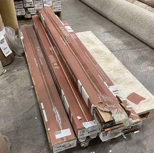 lot 120 image: 158 SF US Floors Muse Strand Sable Bamboo Flooring - Floating Click
