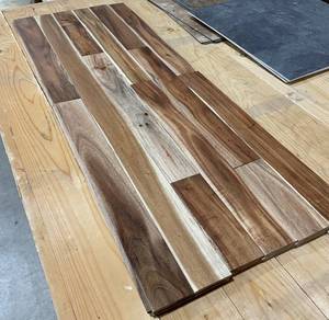 lot 84 image: 837 SF Small Leaf Acacia Natural Solid Hardwood Flooring