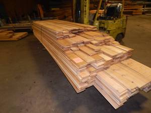 lot 3 image: 1 x 6 WP4 T&G Cedar Paneling (approx 3500 lineal feet)