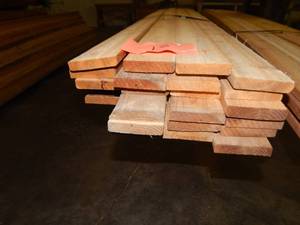 lot 18 image: 1 x 4 Cedar Trim Boards (approx 336 lineal feet)