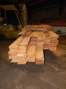 lot 24 image: 1 x 8 Cedar Rabbited Lap Siding (approx 2500 lineal feet)